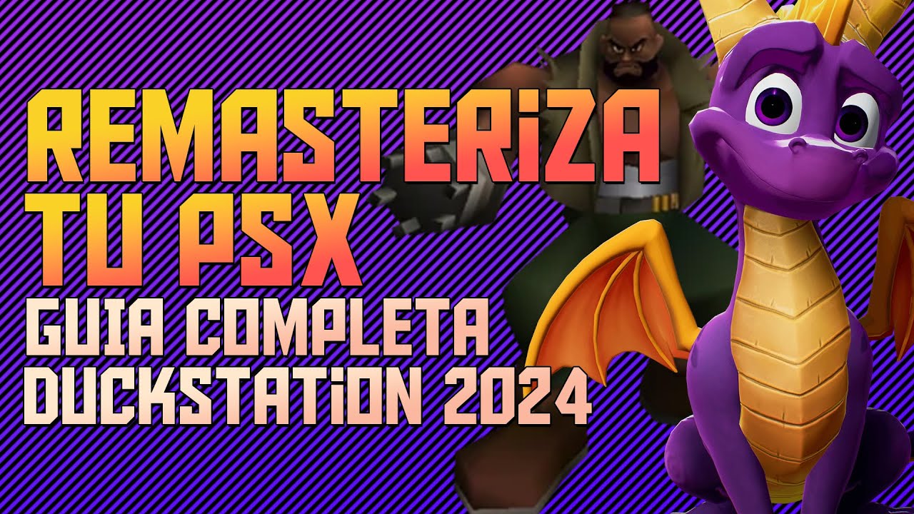 La mejor forma de jugar juegos de PS1 en PC: Duckstation✨| PSX EN 4K 60 FPS