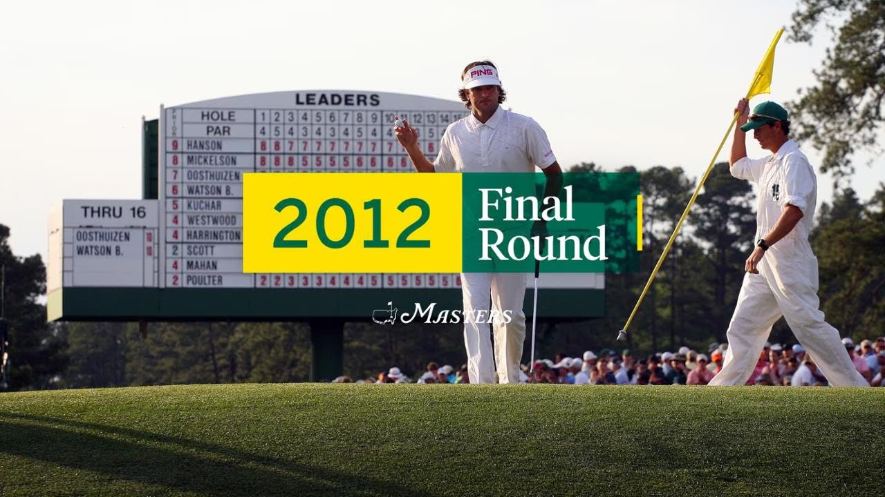 2012 Masters Tournament Final Round Broadcast