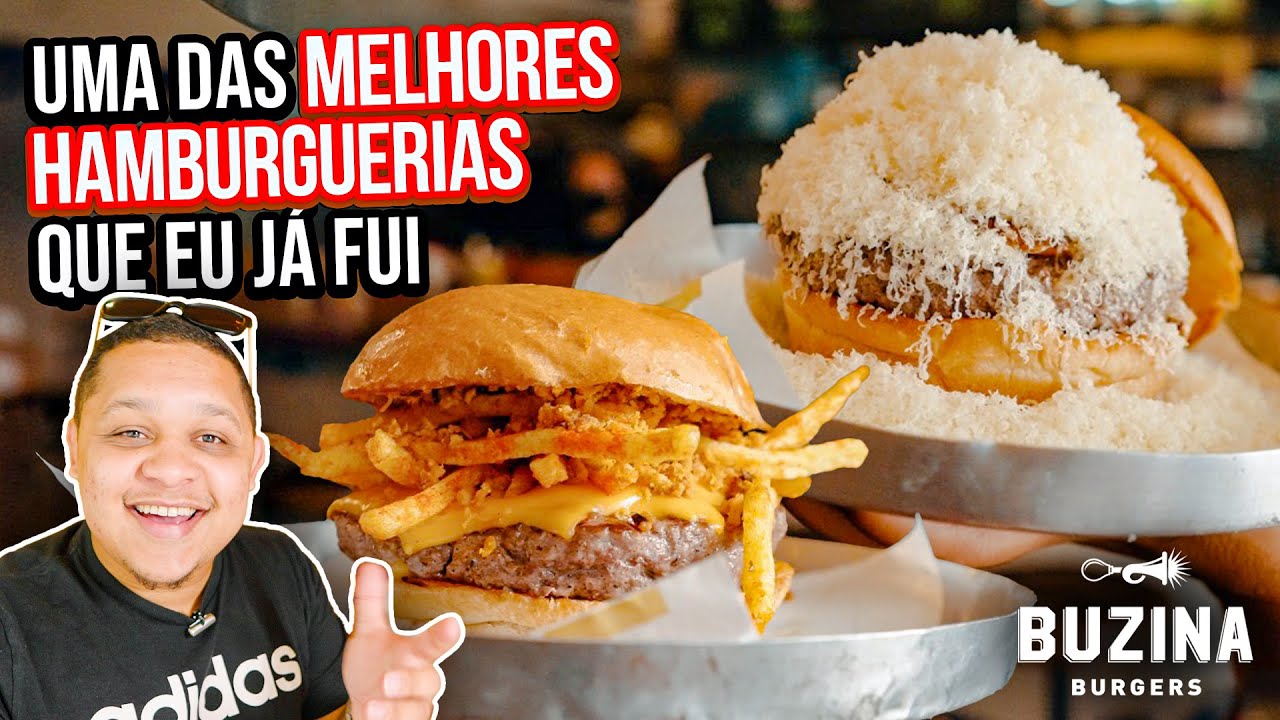 EXCELENTE HAMBURGUERIA EM SP | HAMBURGUERIA BUZINA