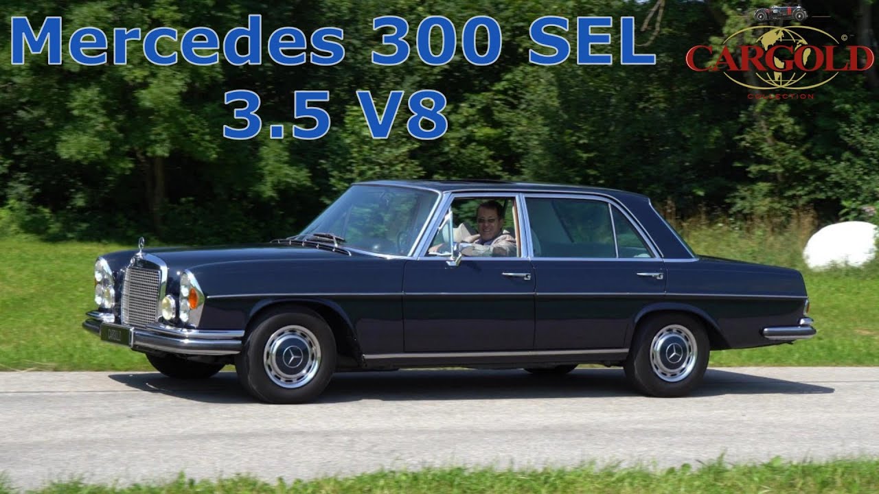 Mercedes 300 SEL 3.5, 1971, die Vorstandslimousine der frühen 70er Jahre, fantastische Qualität !