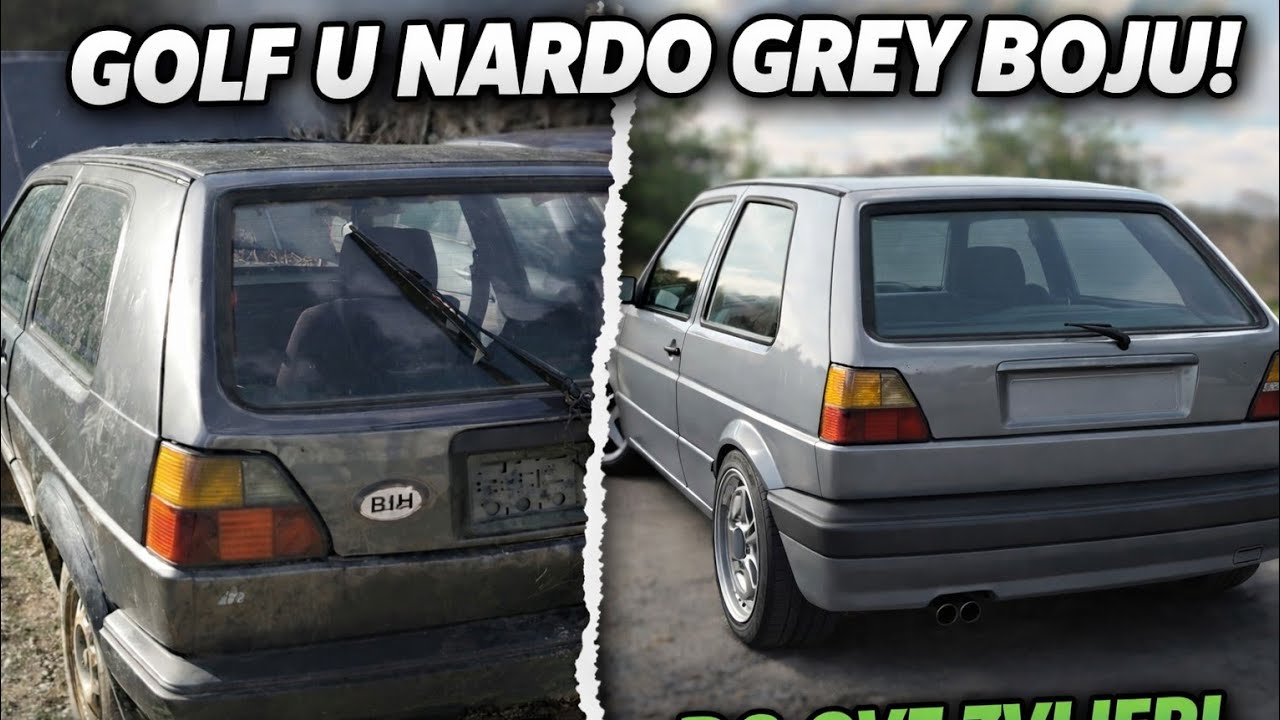 Projekt GOLF 2: Izgleda loše, ali bit će Nardo Grey ZVIJER! 🐺