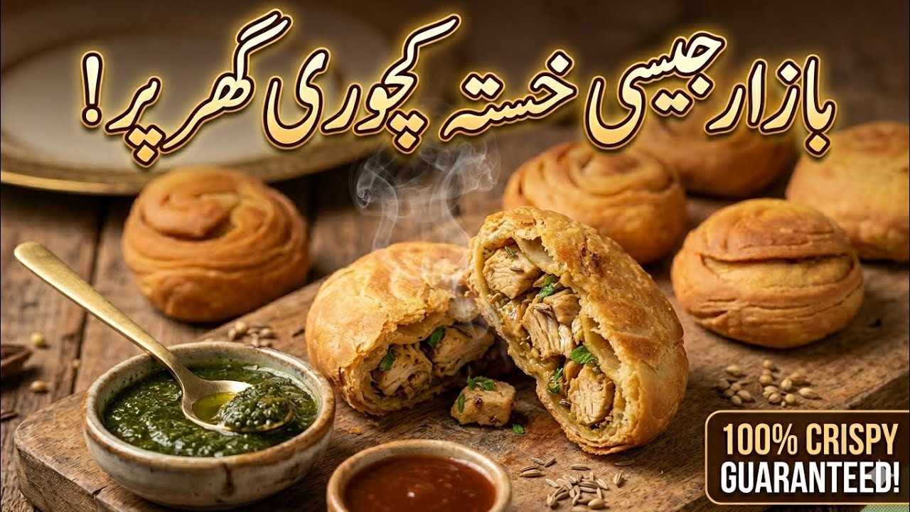 Market-Style Crispy Chicken Kachori Recipe at Home | Easy Ramadan Special