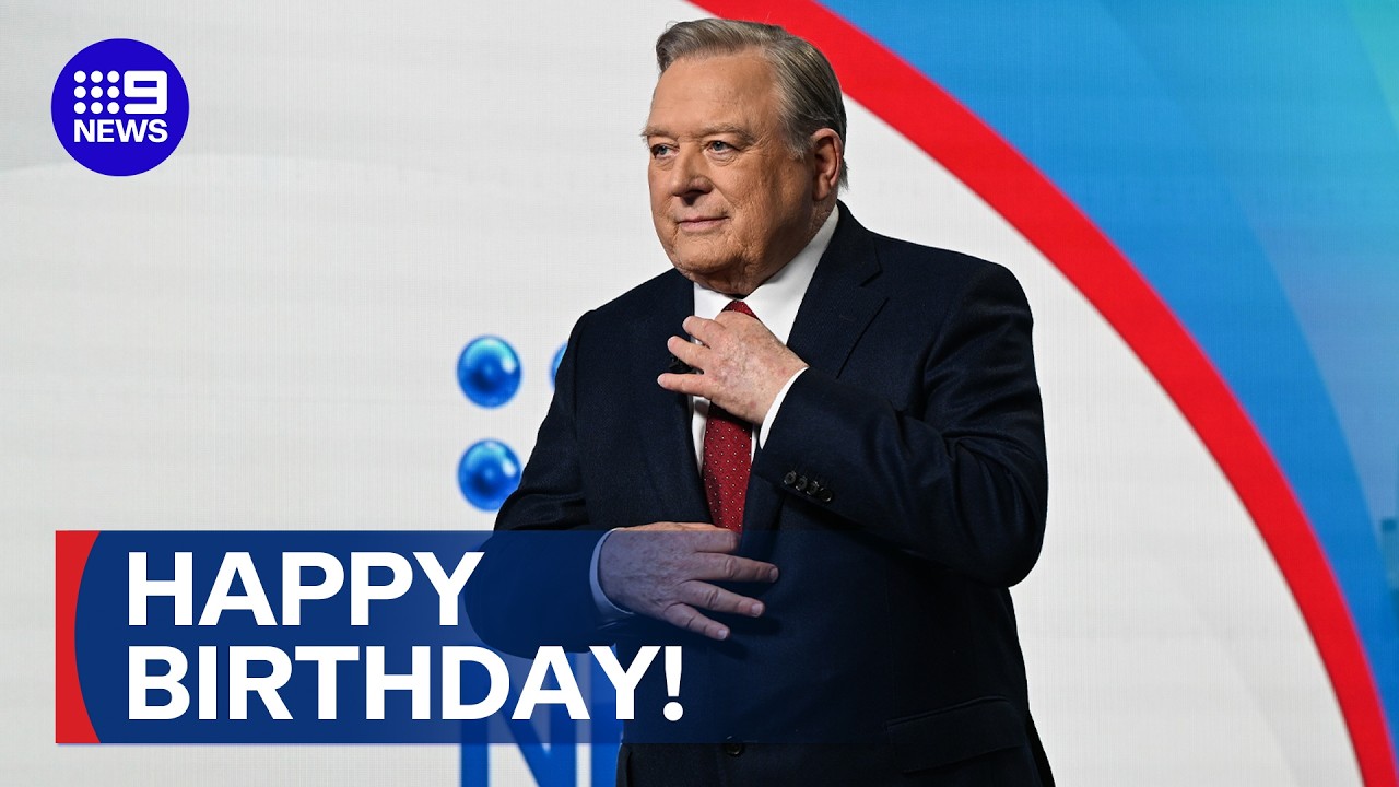 Happy birthday Hitchy! | 9 News Australia