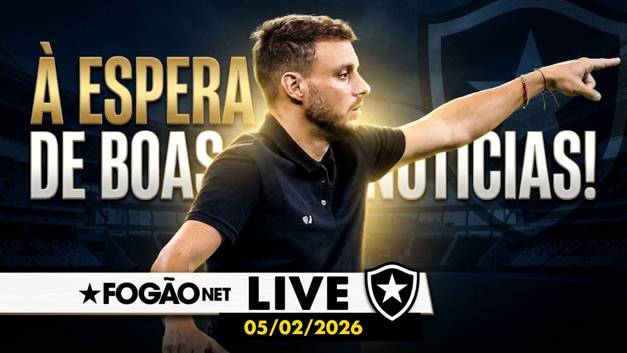 FOGÃONET LIVE: BOTAFOGO MANTÉM DISCURSO DE NÃO HAVER NOVAS SAÍDAS | ANSELMI ESPERA BOAS NOTÍCIAS