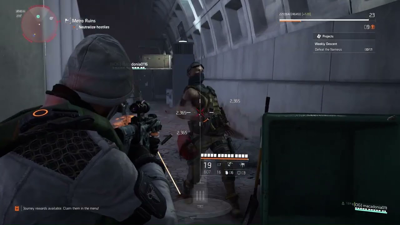 Tom Clancy's The Division 2   With the Boyz Control Poin Metro Ruins Normal Mode