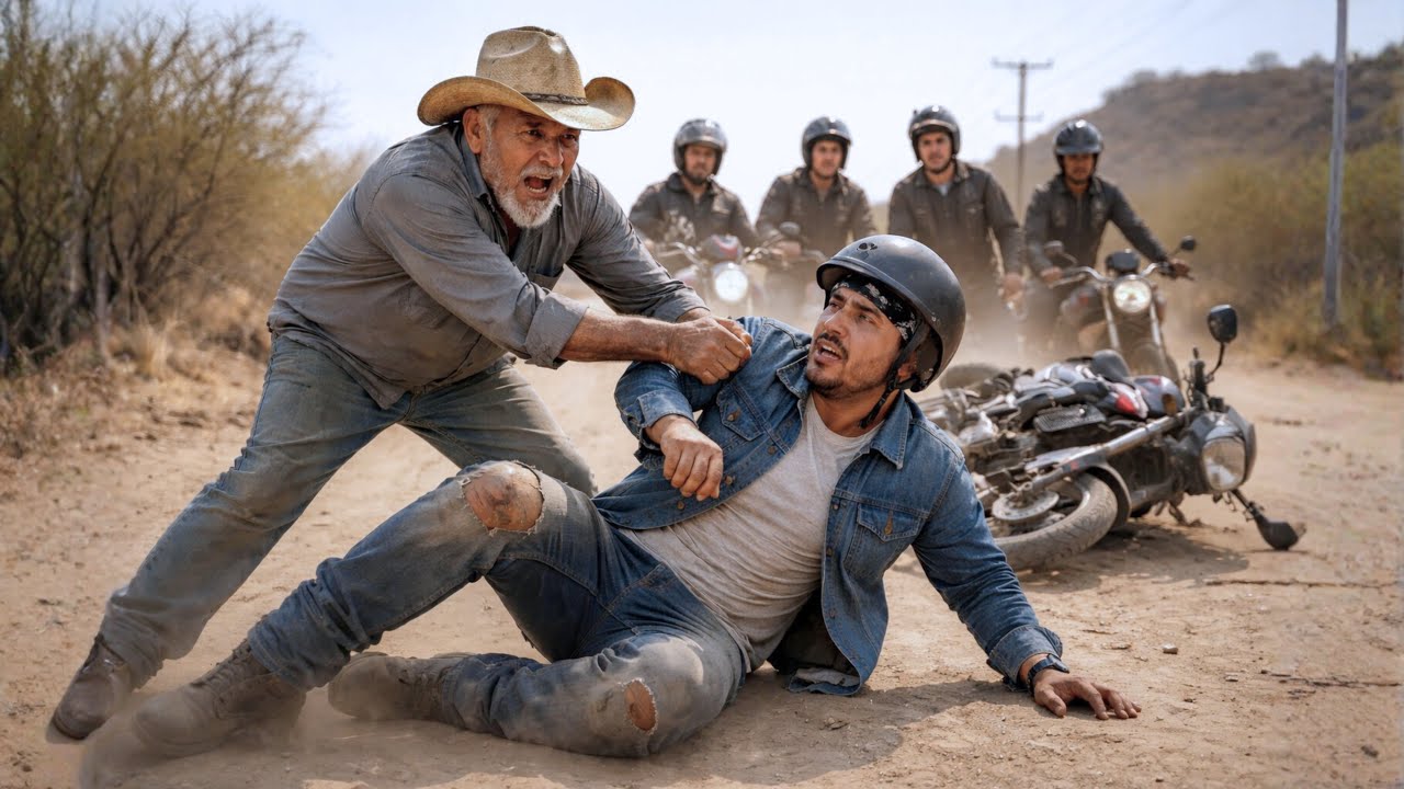 UN GRUPO DE MOTOCICLISTAS SE BURLA DE UN ANCIANO DE 70 AÑOS — MINUTOS DESPUÉS TODO CAMBIA