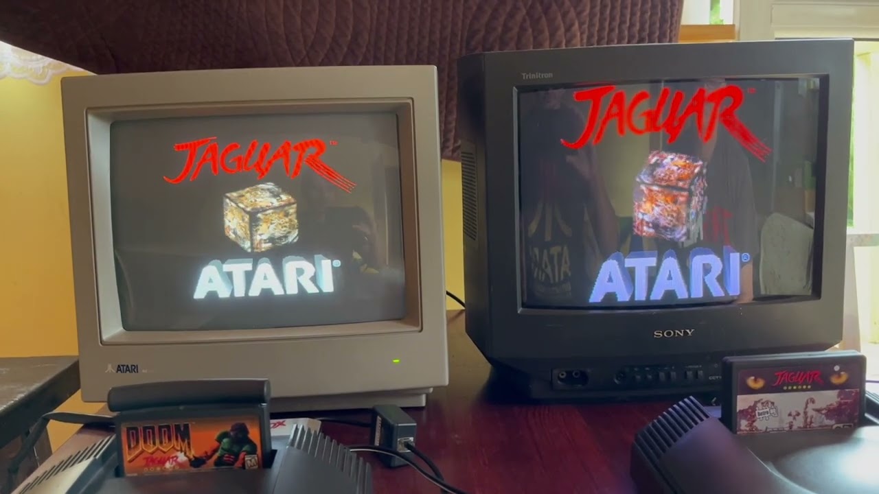 Atari Jaguar DOOM tournament at SV2023WE!