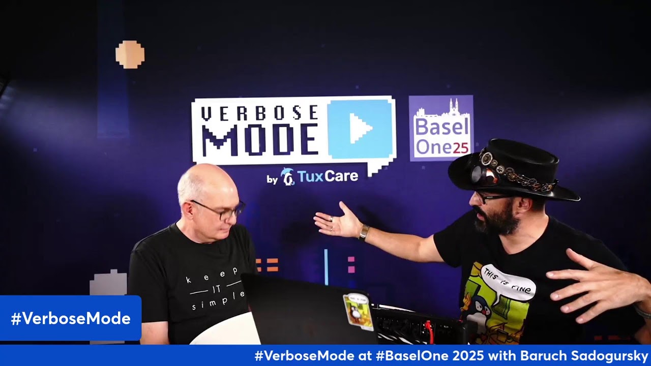 #VerboseMode at #BaselOne 2025 with Simon Martinelli on full stack development