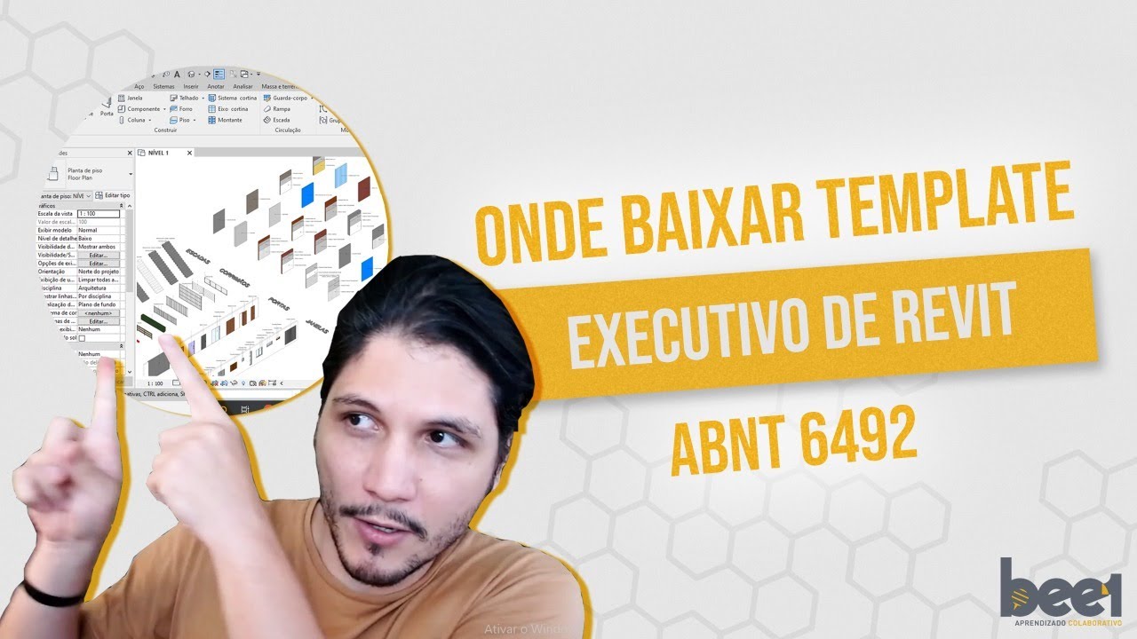 Onde baixar um template de Revit Executivo ABNT 6492 alan araujo bee1