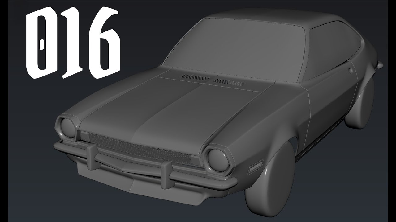 Car Modeling 016, Timelapse Talk & Creating the Bumpers