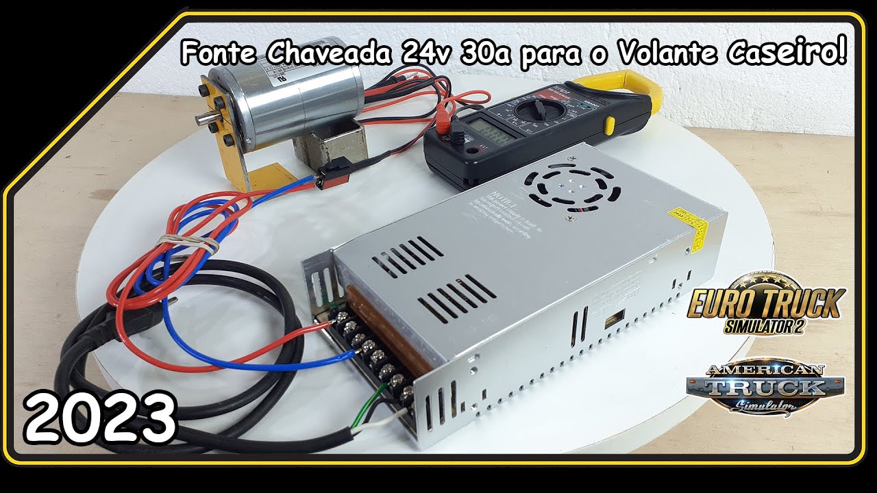 Fonte Chaveada 24v 30a - Volante Caseiro V1 #13