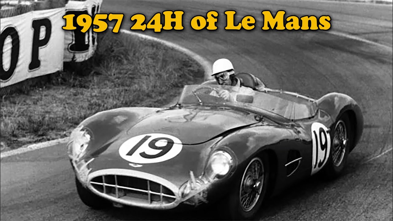 1957 24H of Le Mans (rare French film)