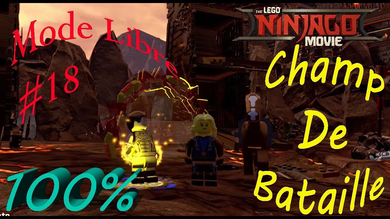 Lego Ninjago Movie Fr 100% Mode Libre #18 Champ De Bataille