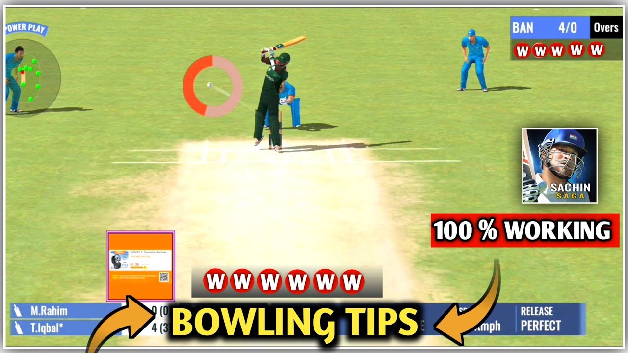 Sachin Saga bowling Tips And Tricks || सचिन सांगा गेम में मास्टर बनने के टिप्स #sachin #sachinsaga