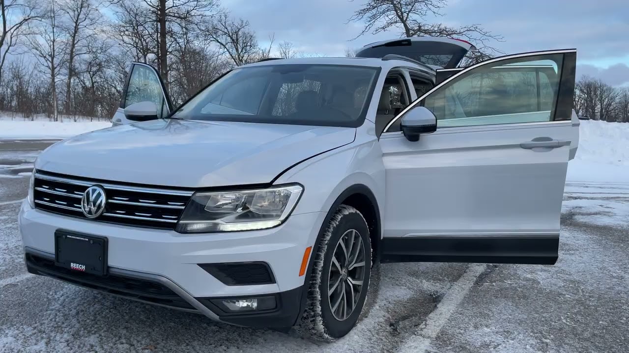2018 VOLKSWAGEN TIGUAN COMFORTLINE SE - 107K KM