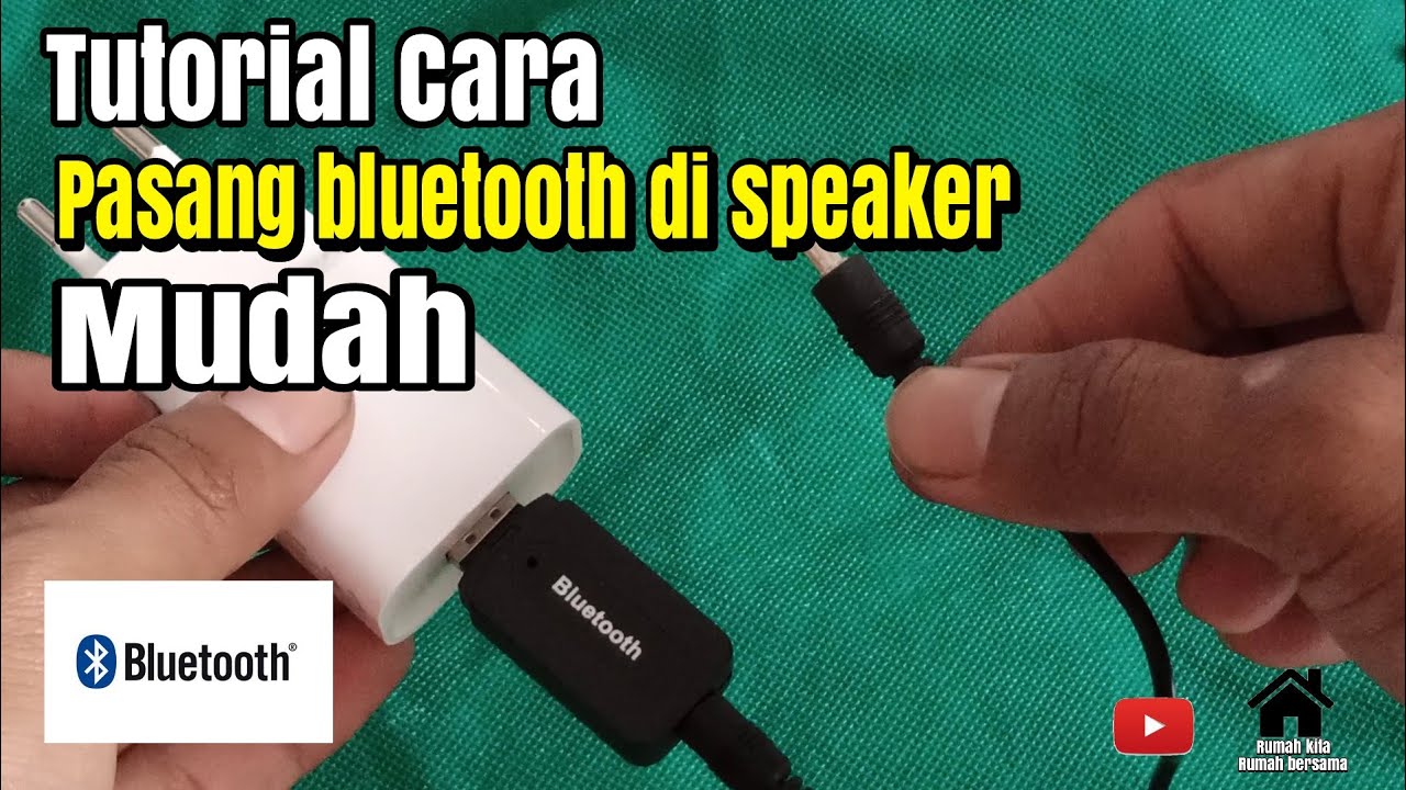 cara mudah pasang bluetooth di speaker aktif ~cara pasang bluetooth di sound jadul ~ upgrade speaker