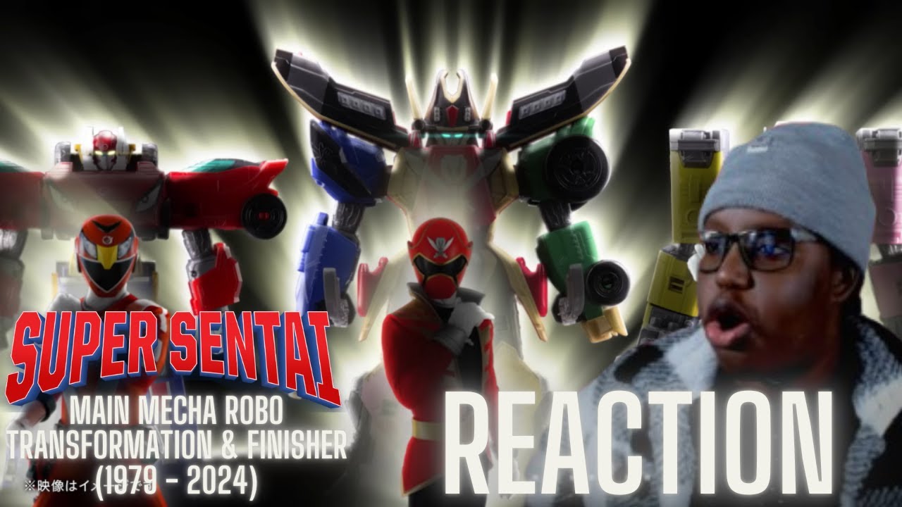 I Reacted To Every Super Sentai Main Mecha Robo Transformation & Finisher (1979 - 2024)