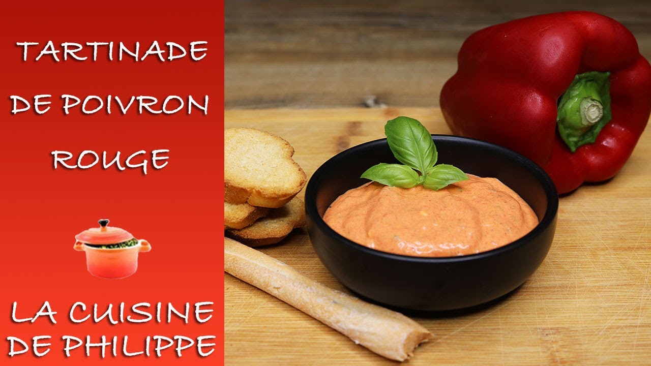 Tartinade de poivron rouge