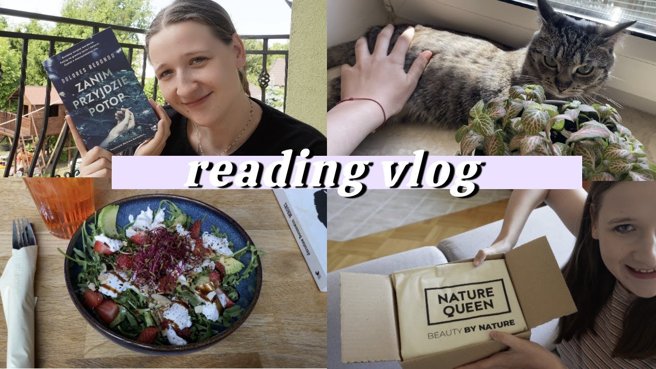 Kończe niedokończone książki, paczka od Nature Queen | Domowy reading vlog