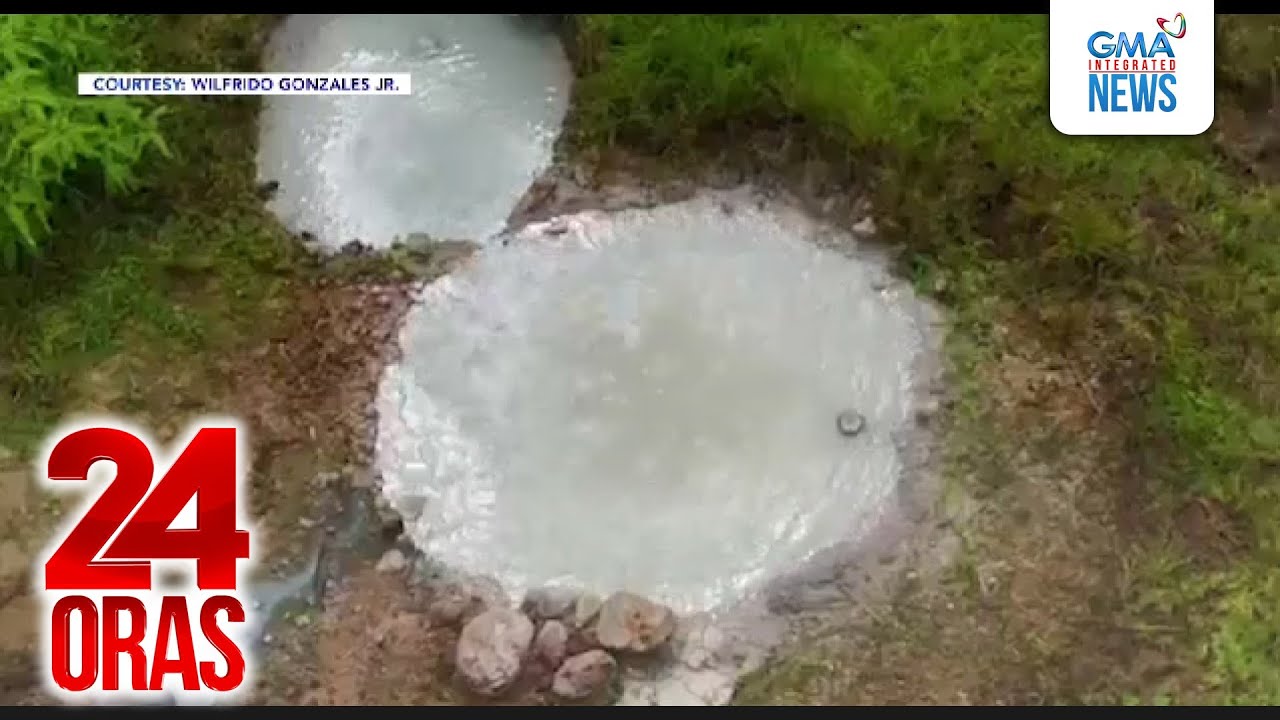Kumukulo at umuusok na tubig, ‘di mula sa Mayon, posibleng mula sa inactive volcano | 24 Oras