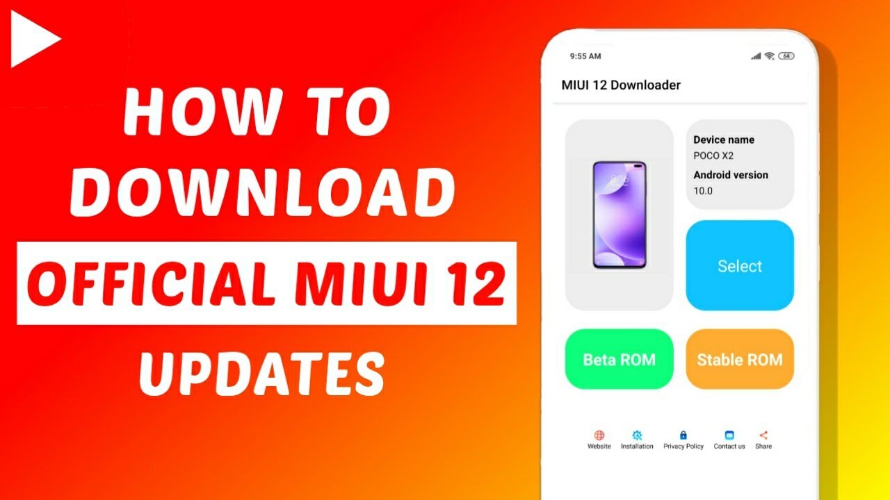 How To Download OFFICIAL MIUI 12 Latest Updates For Any Xiaomi Mi, Redmi, Poco Phones
