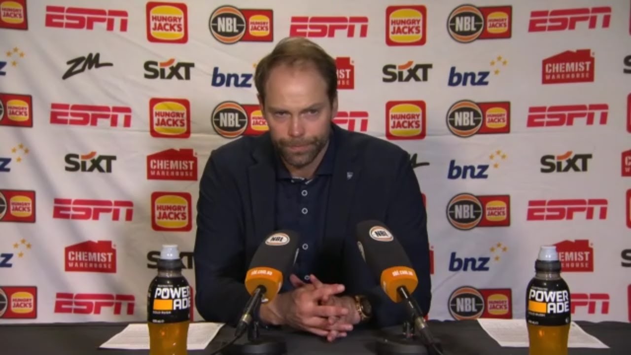 Petteri Koponen press conference vs South East Melbourne Phoenix - Round 18, NBL26