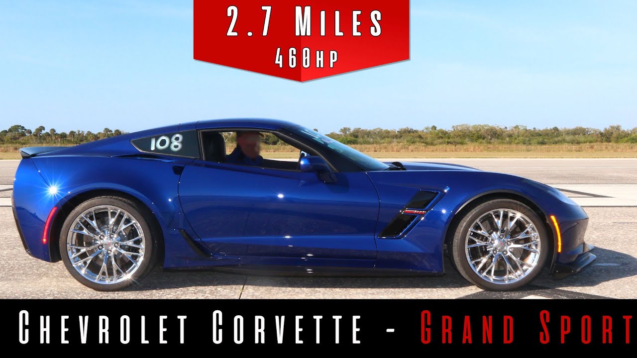 2018 Chevrolet Corvette Grand Sport (Top Speed Test)