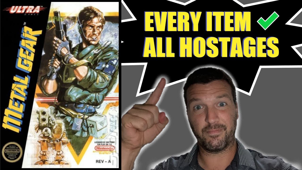 METAL GEAR NES MADE EASY! COMPLETE WALKTHROUGH
