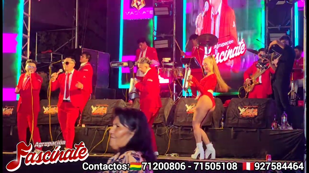 Mix La Carta y Traicionera - Agrupación Fascínate en vivo (Yungas Bolivia)