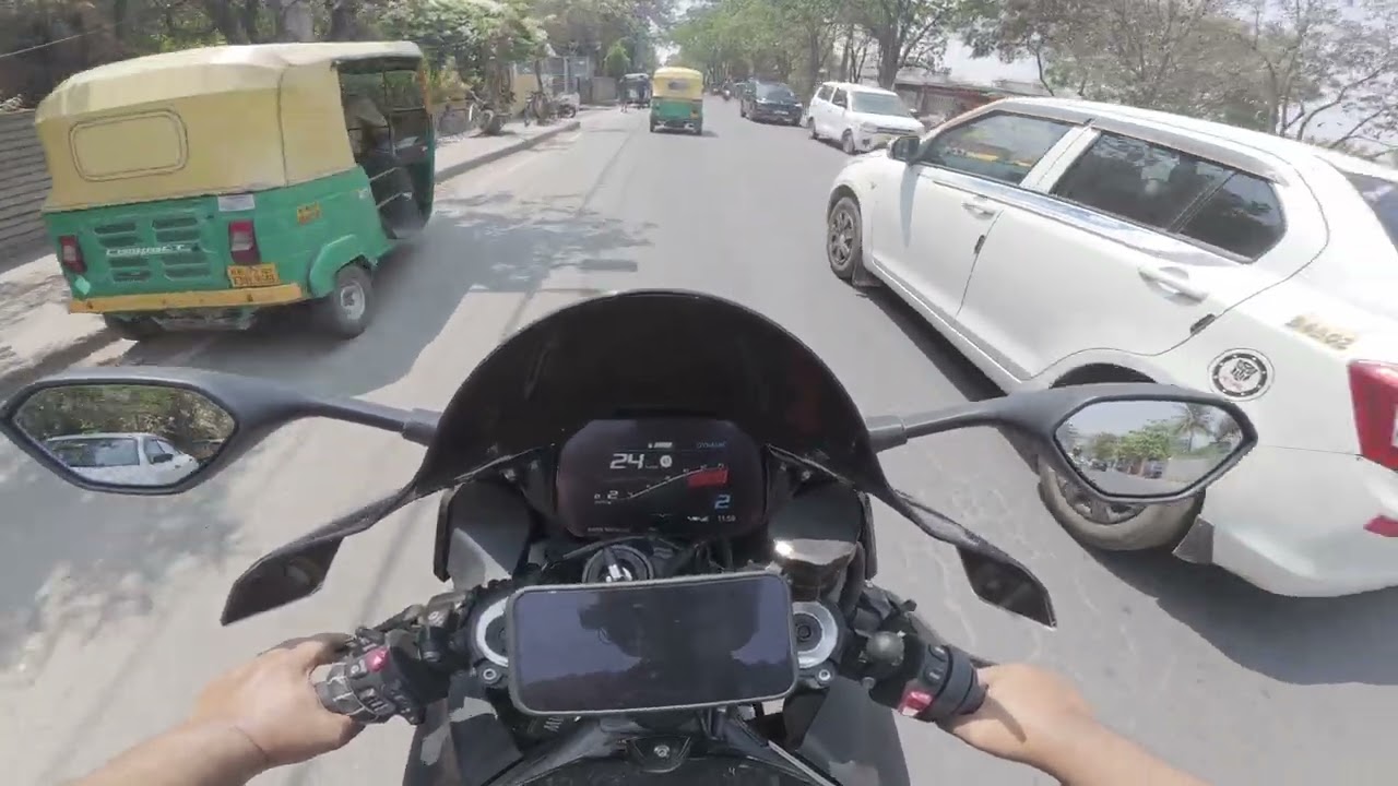 03Mar2026 - BMW S1K Bangalore Biker - Daily Ride - Home To CCD Harlur