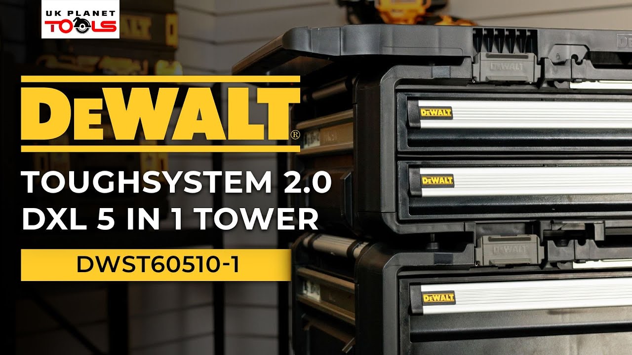 DeWalt DWST60510-1 ToughSystem 2.0 DXL | Ультимативная система хранения инструментов «5 в 1»