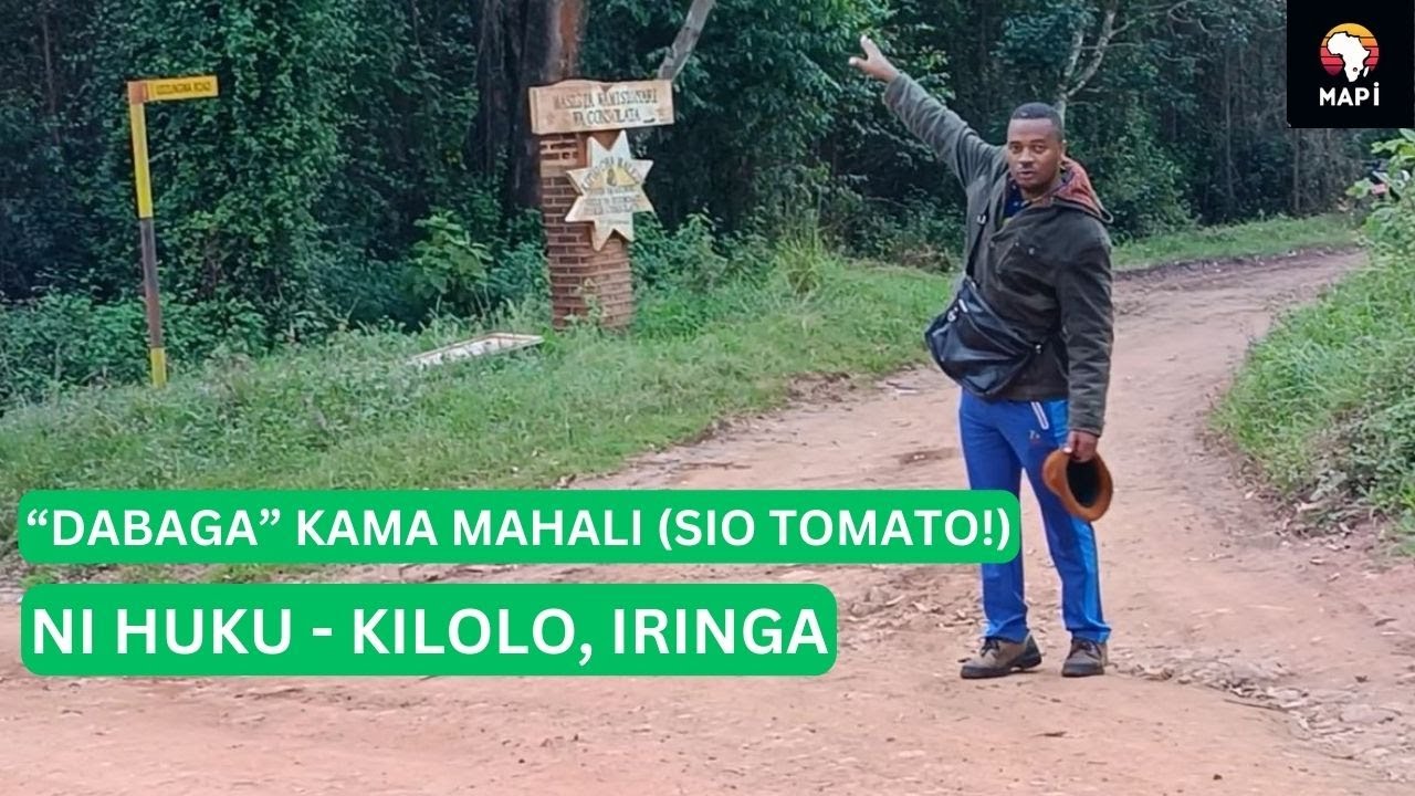 Hapa ndio Dabaga Kilolo Iringa mahali zilipo Shule za Udzungwa Sekondari na Nyota ya Asubuhi #shule