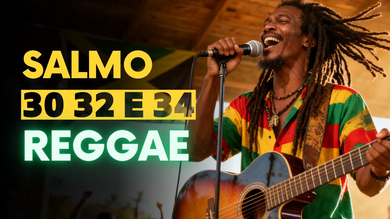 SALMO 30, 32 e 34 - REGGAE GOSPEL - BENÇÃO CANTADA