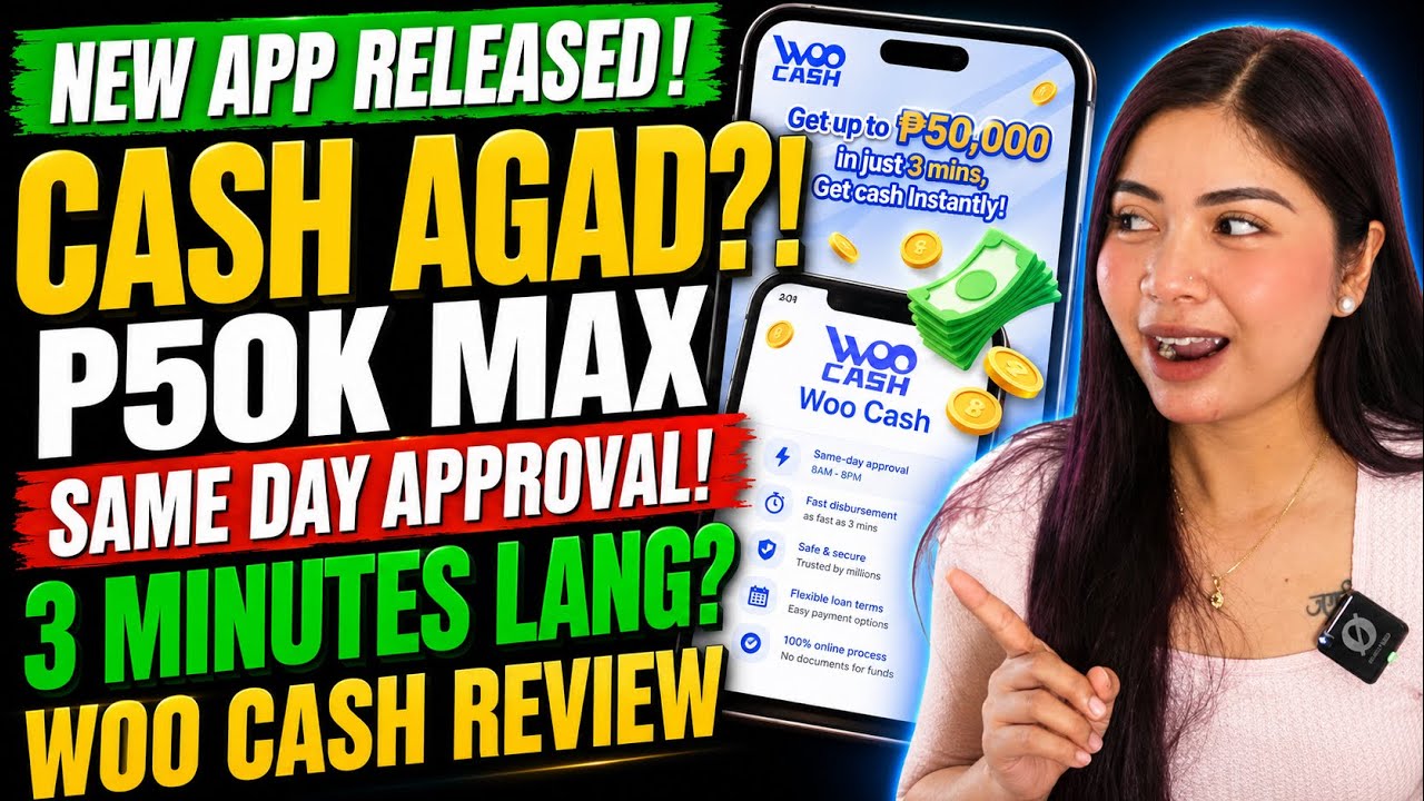 🔥3 MINUTES LANG INSTANT LOAN AGAD? SAME DAY APPROVAL? WOO CASH LOAN REVIEW 