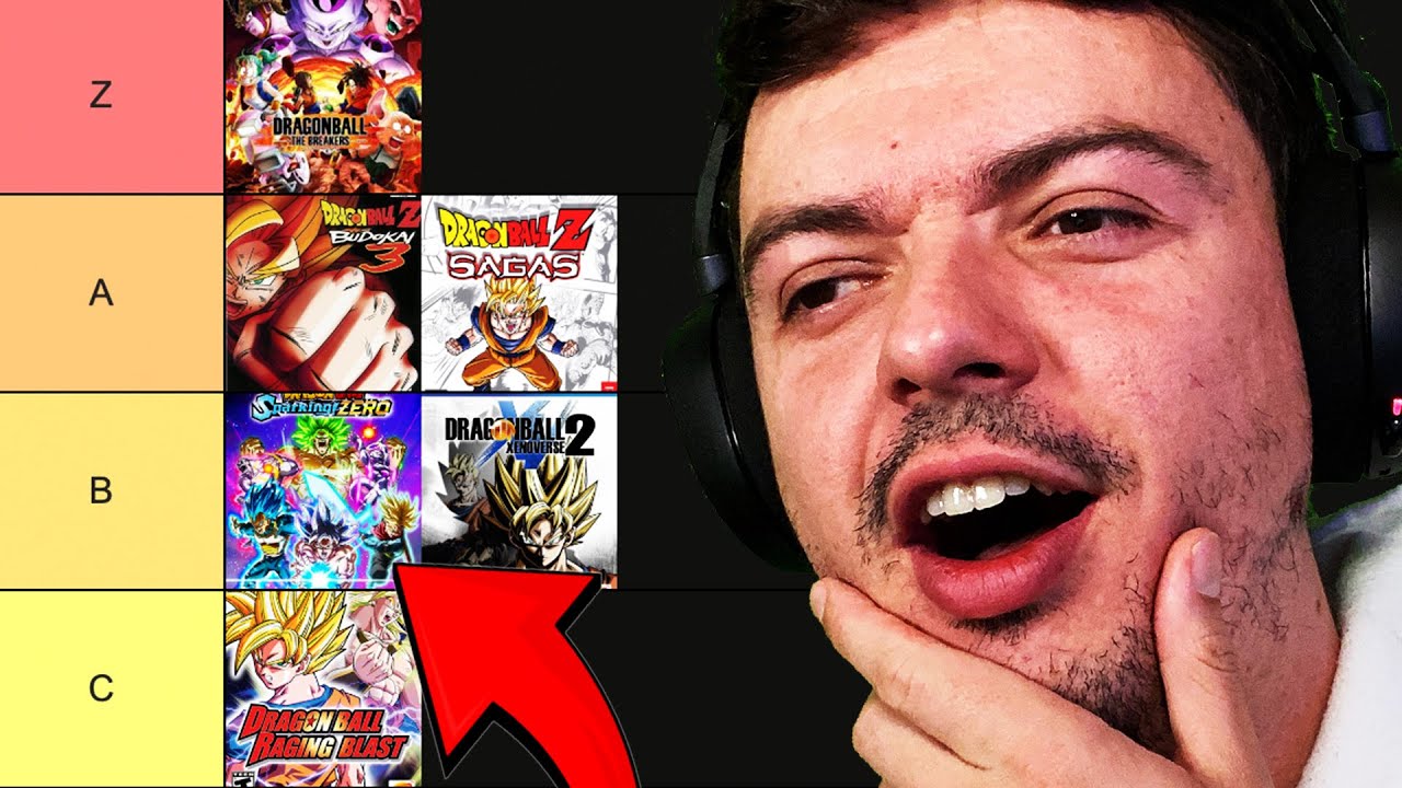 Ranking The BEST Dragon Ball Video Games Tier List