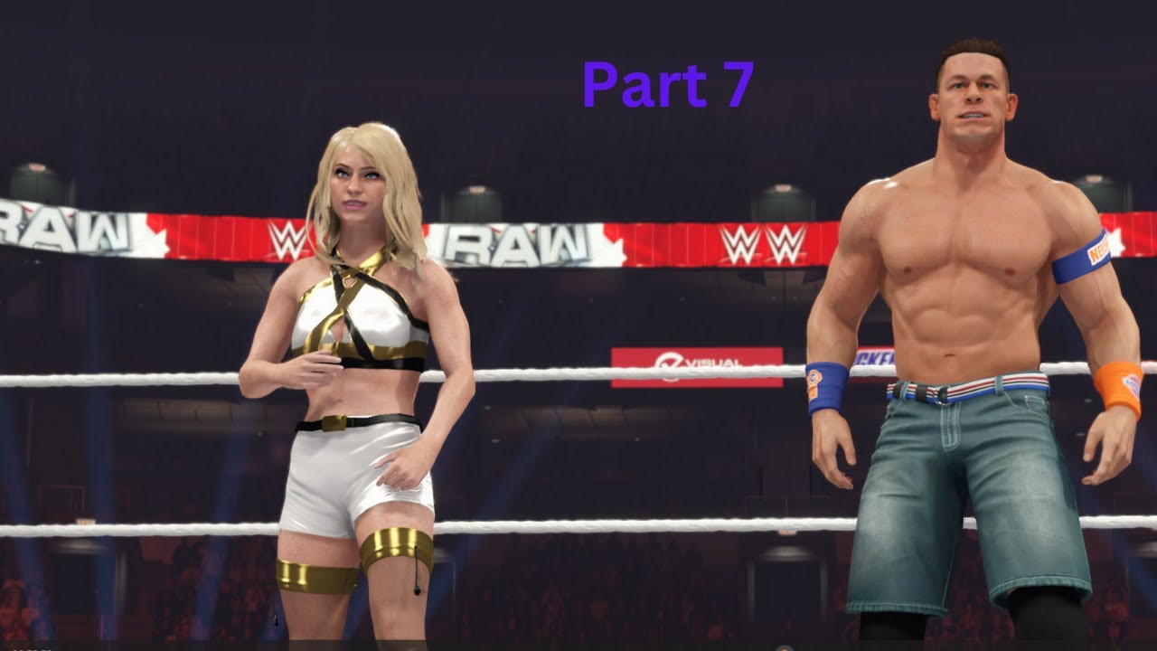 WWE 2K24 My Rise : Unleashed Full Game All Cutscenes No Commentary (Part 7 )