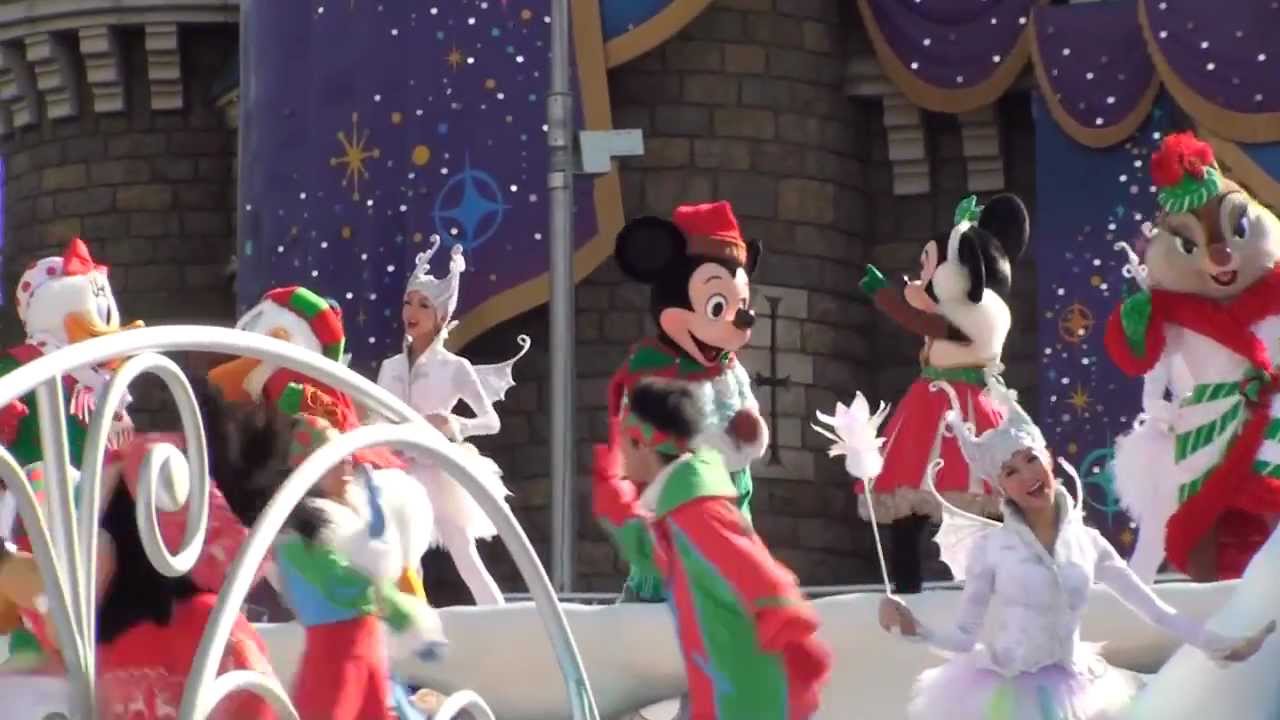 【TDL】 クリスマス2008 ミッキーのジョリー・スノータイム 10カメ編集 part.1