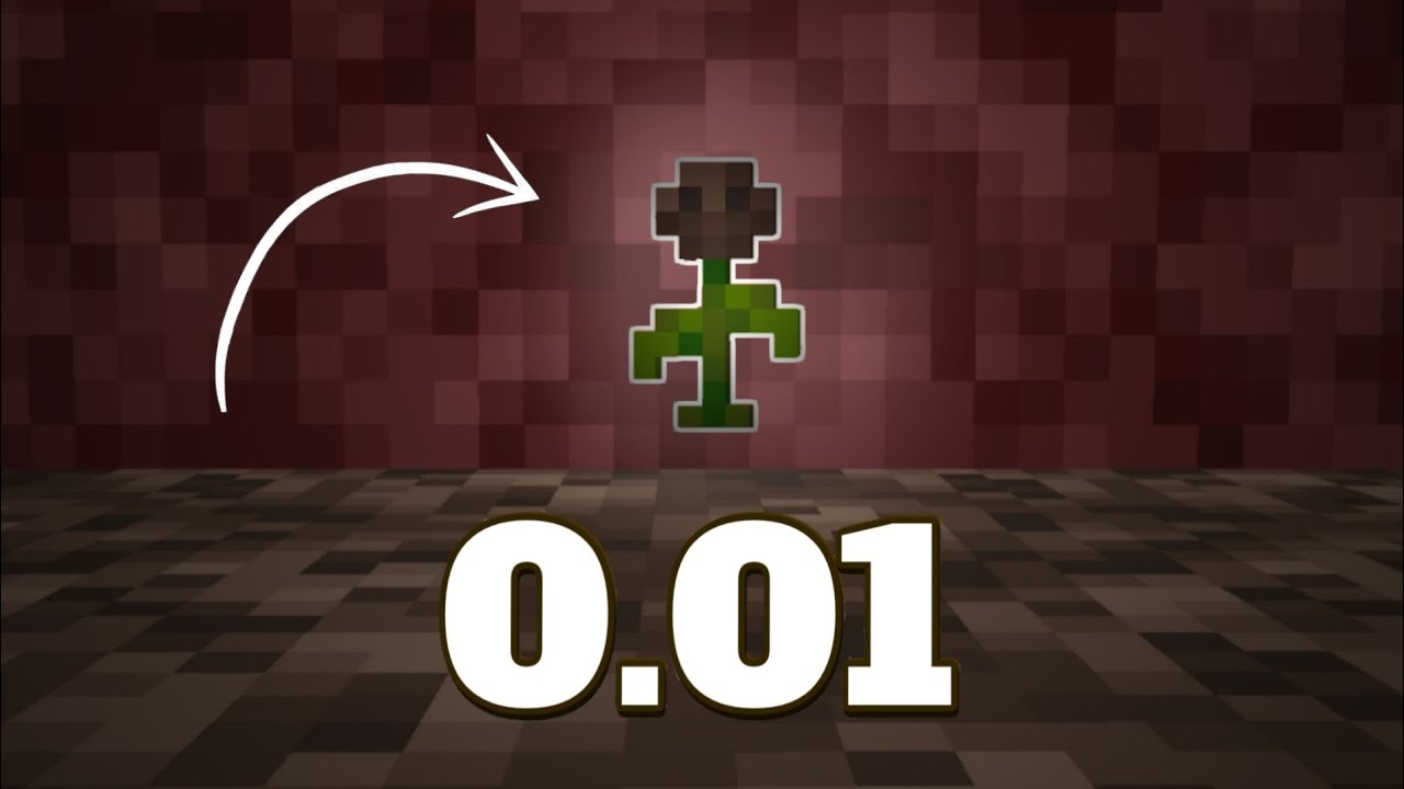 Можно ли получить самую редкую розу в Minecraft всего за час? 😦