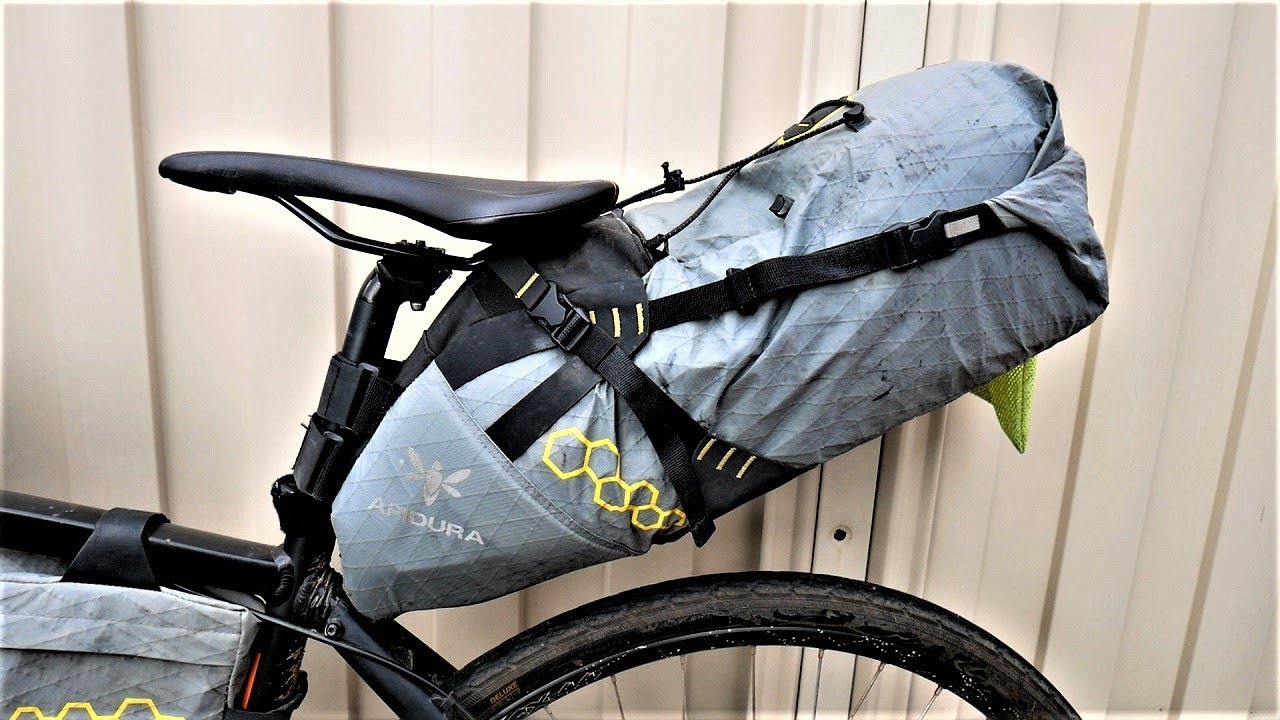 Обзор седла Apidura Saddle Pack 17.5L (17 000 км) (Bikepacking)