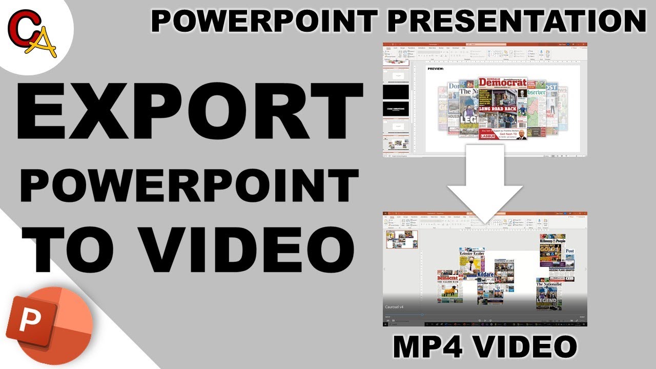 Export a Video From PowerPoint Presentations IN 2024 | 1 Minute Tutorial