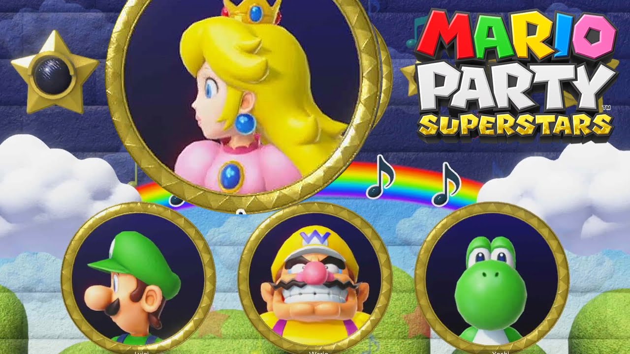 Mario Party Superstars отводят взгляд от персика - кто победит?
