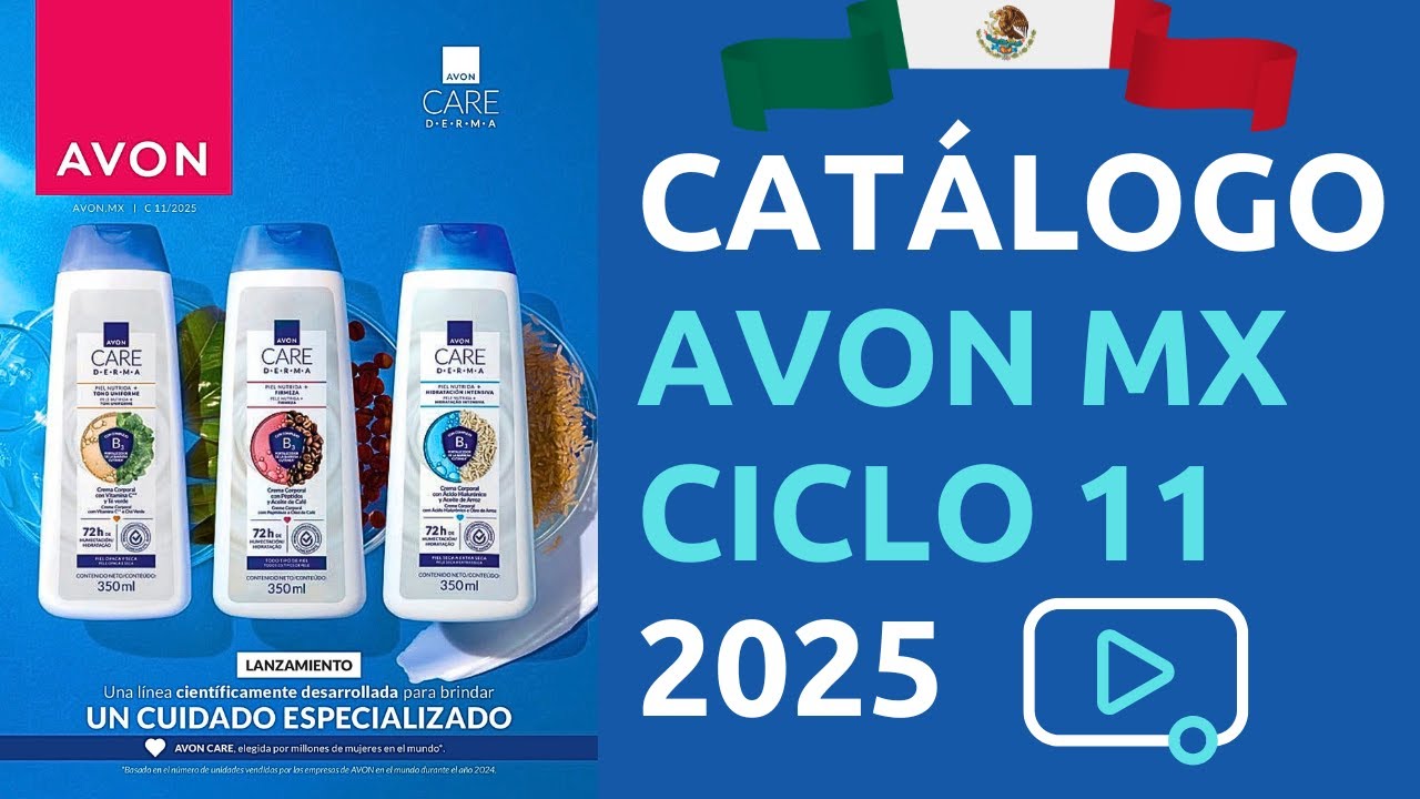 😎 CATÁLOGO AVON MÉXICO CICLO 11 2025 ✅ Completo