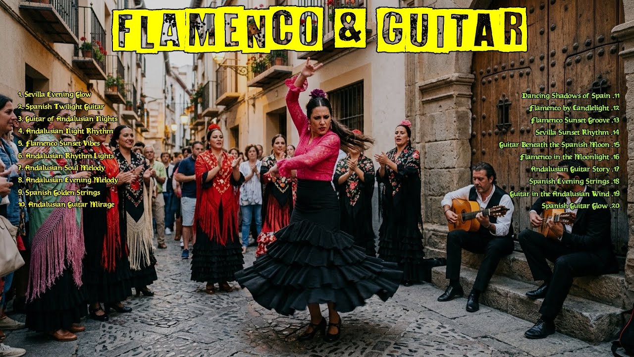 SPA Relaxing Music 💆 Flamenco Guitar, Accordion & Irish Flute — Calm Mind & Healing Energy