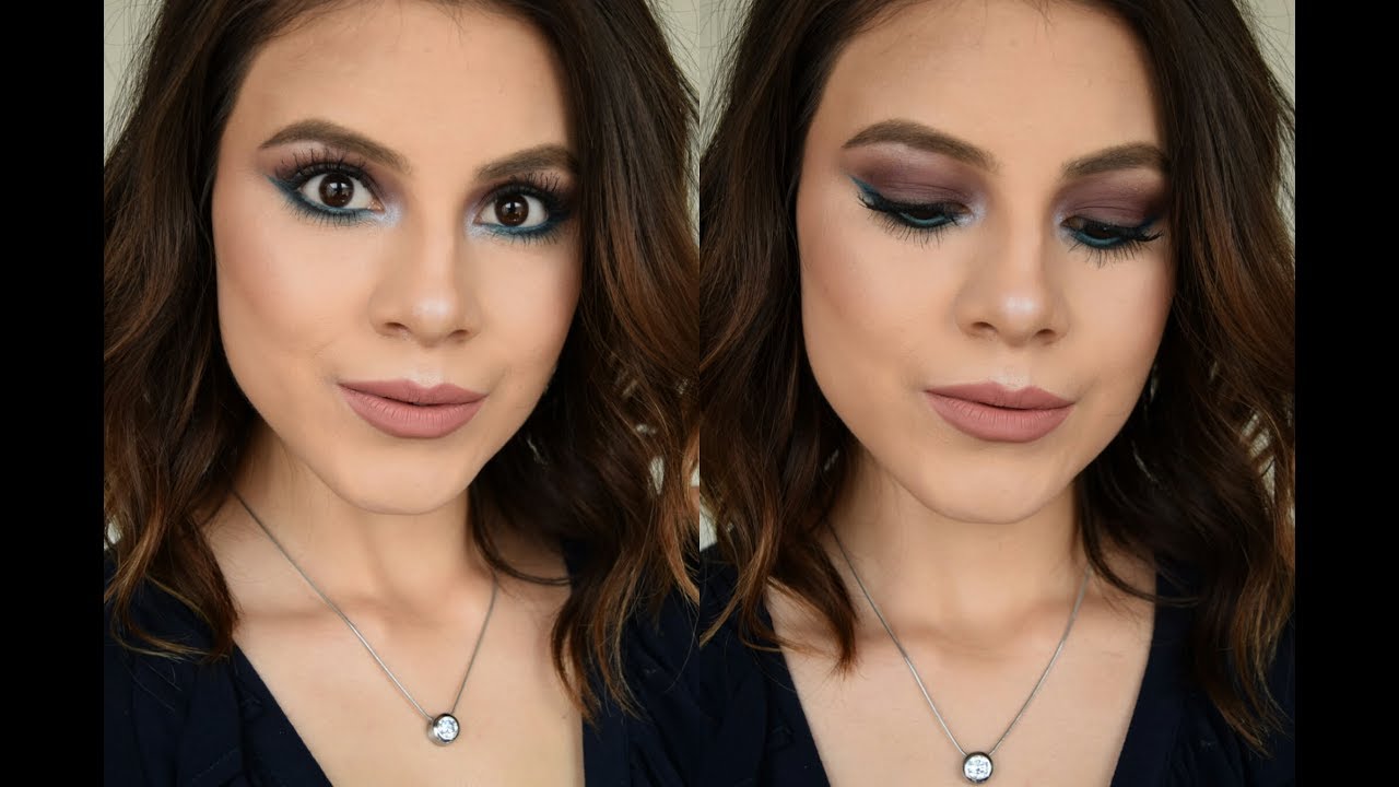 SMOKEY EYE | Fácil sin pestaña postiza y con dos sombras|