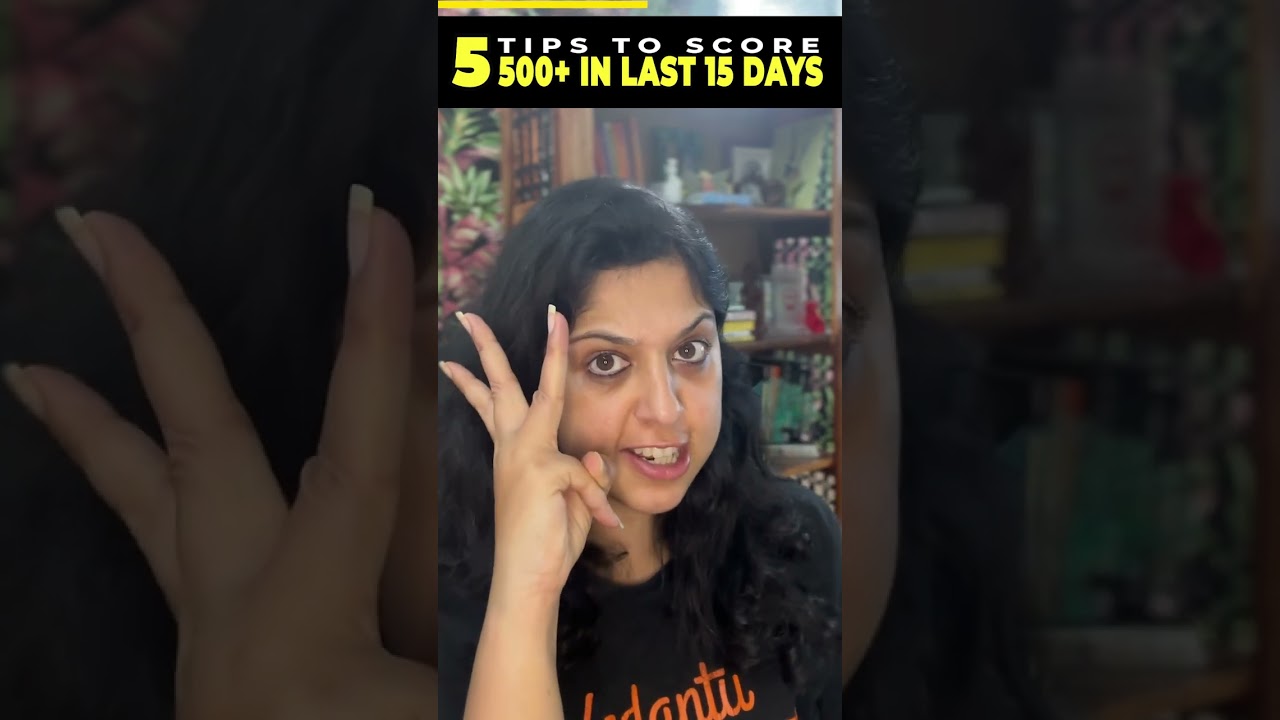 Score STUCK at 500? | Critical 15 Days NEET 2023 Strategy | Dr Vani Sood