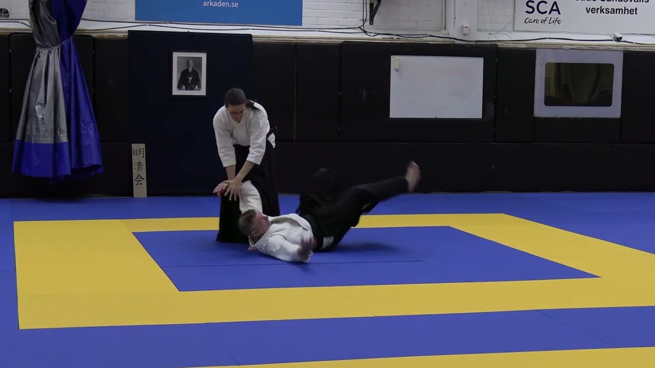 Shomen uchi kotegaeshi ura