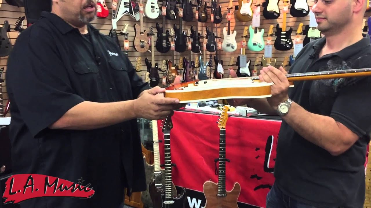 Fender Custom Shop Road Show Guitars - Double Bound Slab Body Stratocaster&reg; NOS