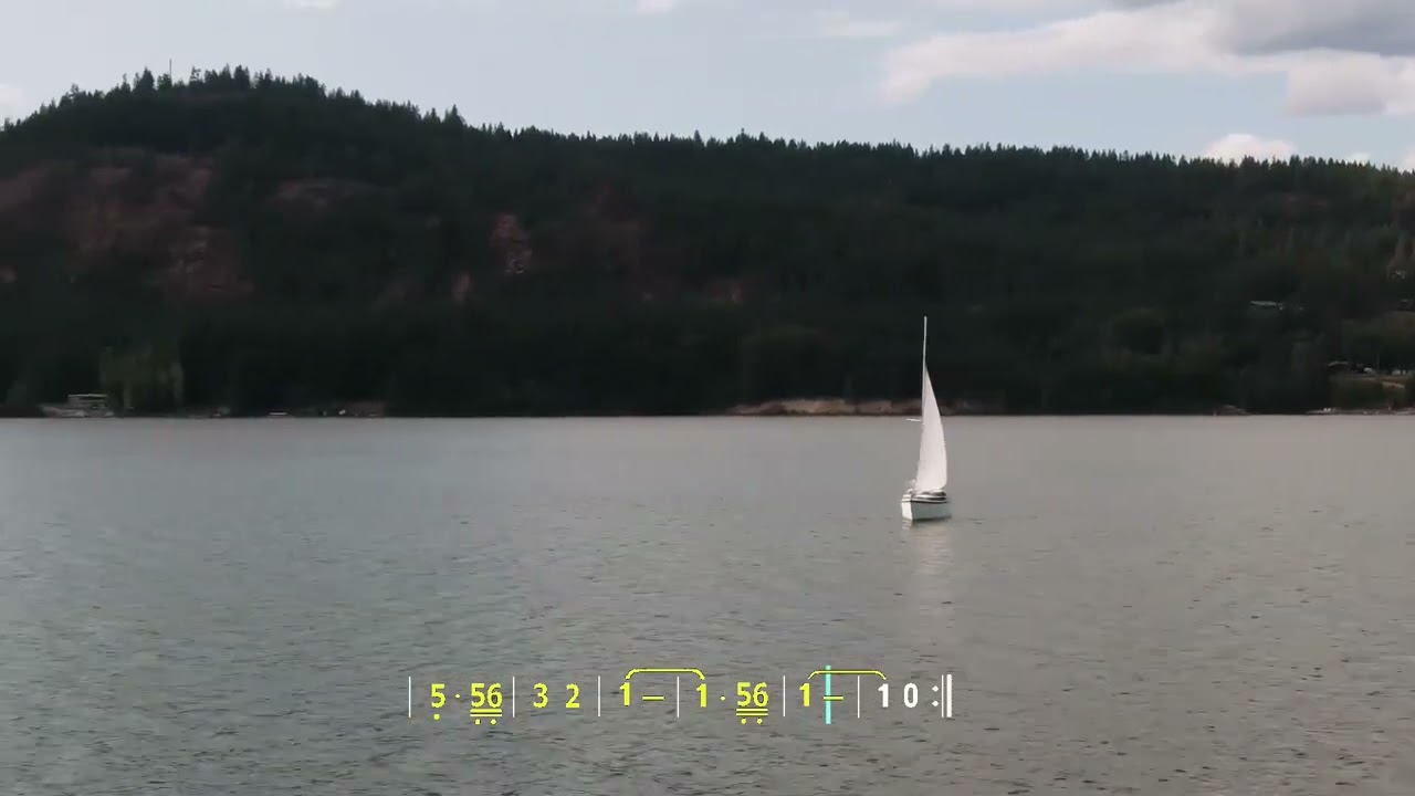 快樂的出帆(風情版) 孫淑媚《動態簡譜》卡拉OK字幕