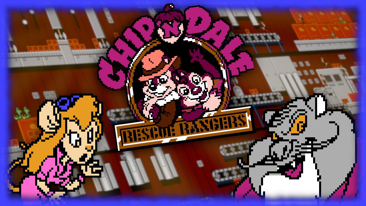Chip 'N Dale: Rescue Rangers (2-Player TAS) 🐿️ NES Atlas