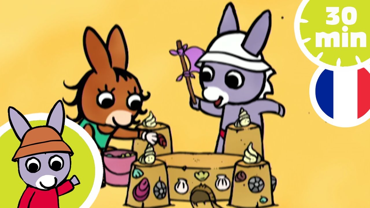 ⛱️Le château de sable de Trotro⛱️- Dessin Animé pour Bébé